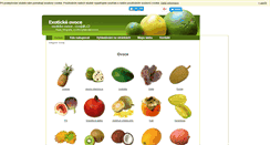 Desktop Screenshot of exoticke-ovoce.coajak.cz